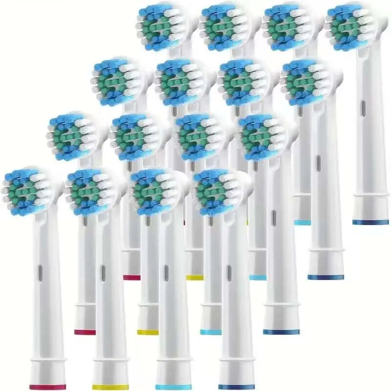 4/12/16/20 Pcs Electric Toothbrush Replacement Brush Heads Compatible with Oral-B Braun Professional - Soft Bristles Dental Care