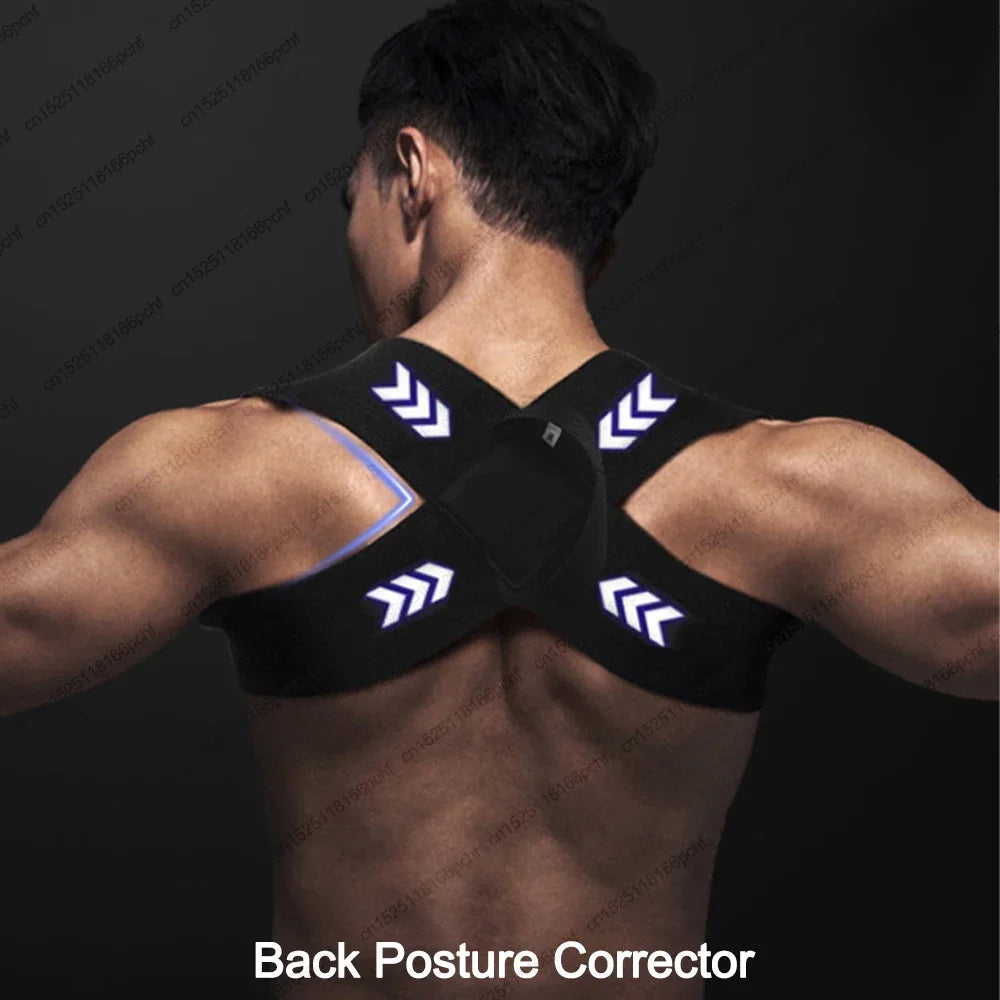 Adjustable Upper Back Support Brace - Comfort Fit for Daily Wear