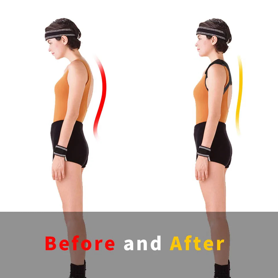 Kid Adjustable Posture Corrector Back Support Children Shoulder Belt Rectify Straighten Correction Pain Relief Beauty Girls Boys