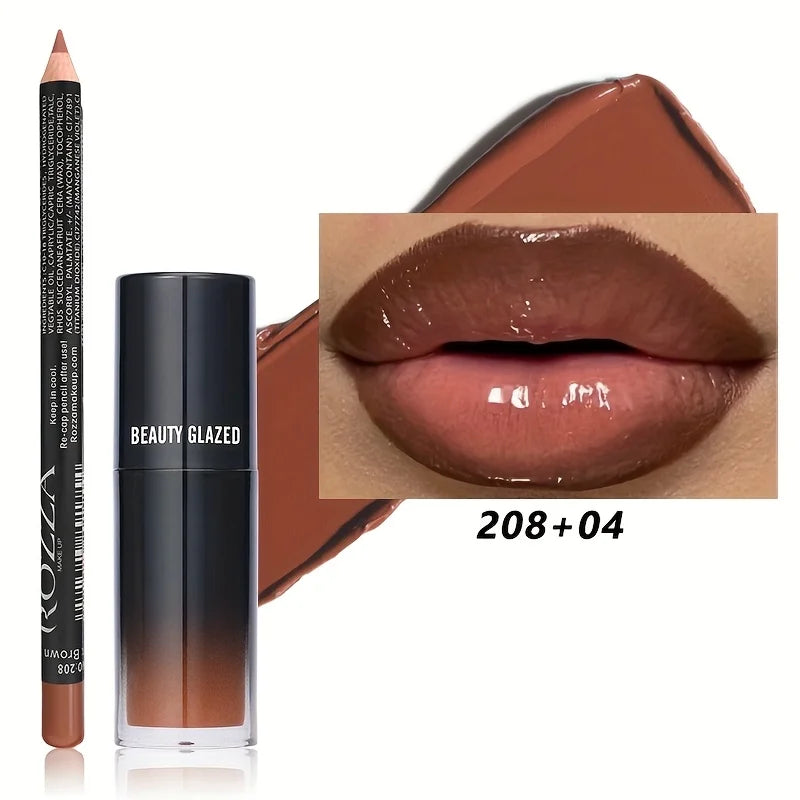 Lip Liner And Lip Oil Set