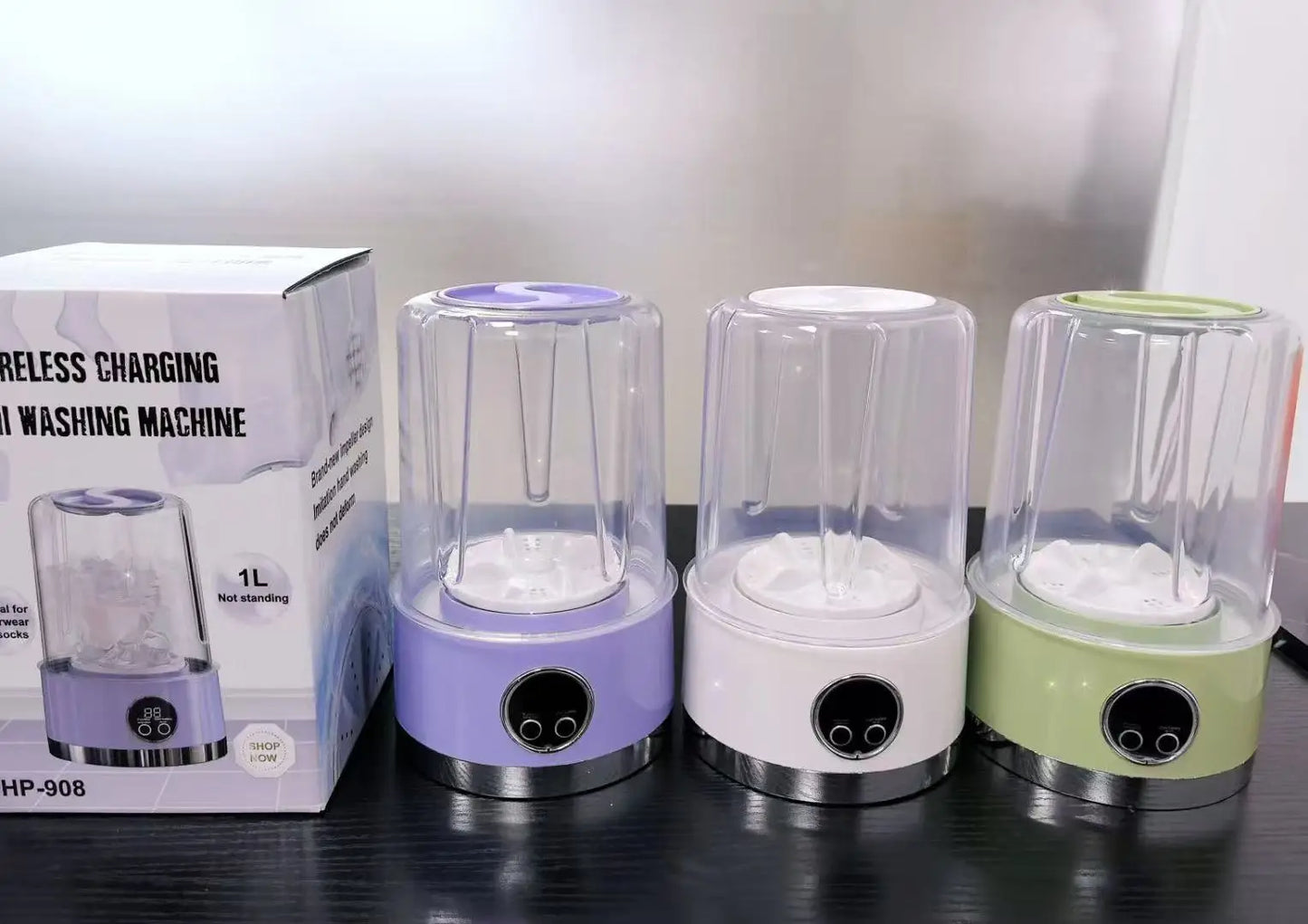 2025 new charging mini washing machine for underwear and socks, portable wireless small student dormitory travel washing machine