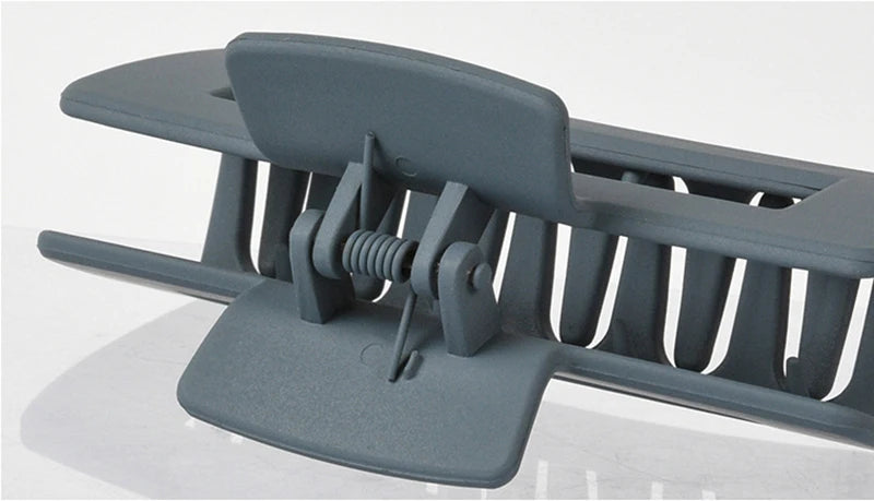 8.5cm 10.5cm Large Square Matte Hair Claw Clip Non Slip Solid Color Shark Hair Clip for Women Girls Hair Accessories
