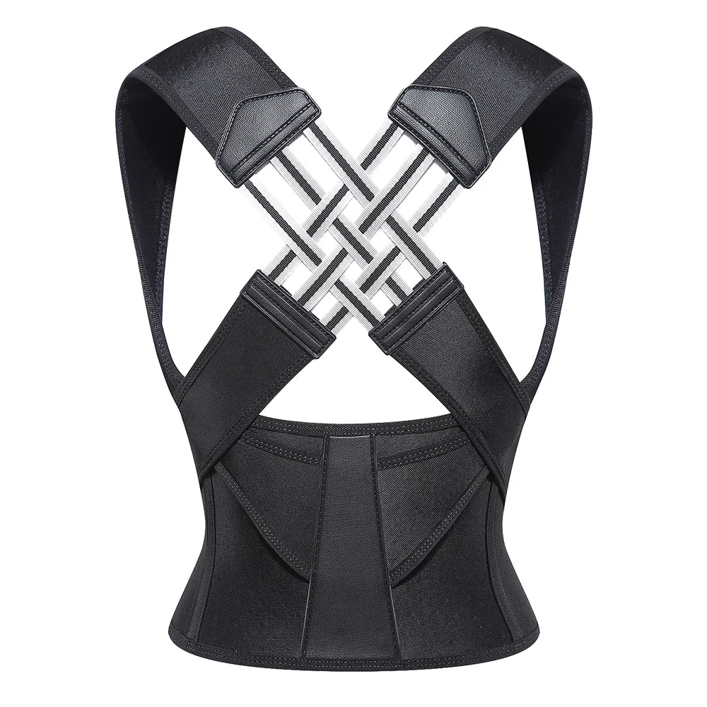 Adjustable Back Posture Corrector Belt Women Men Prevent Slouching Relieve Pain Posture Corrector