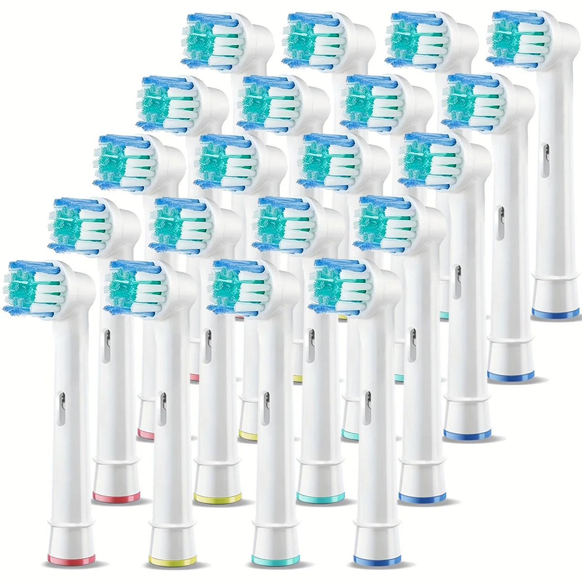4/12/16/20 Pcs Electric Toothbrush Replacement Brush Heads Compatible with Oral-B Braun Professional - Soft Bristles Dental Care