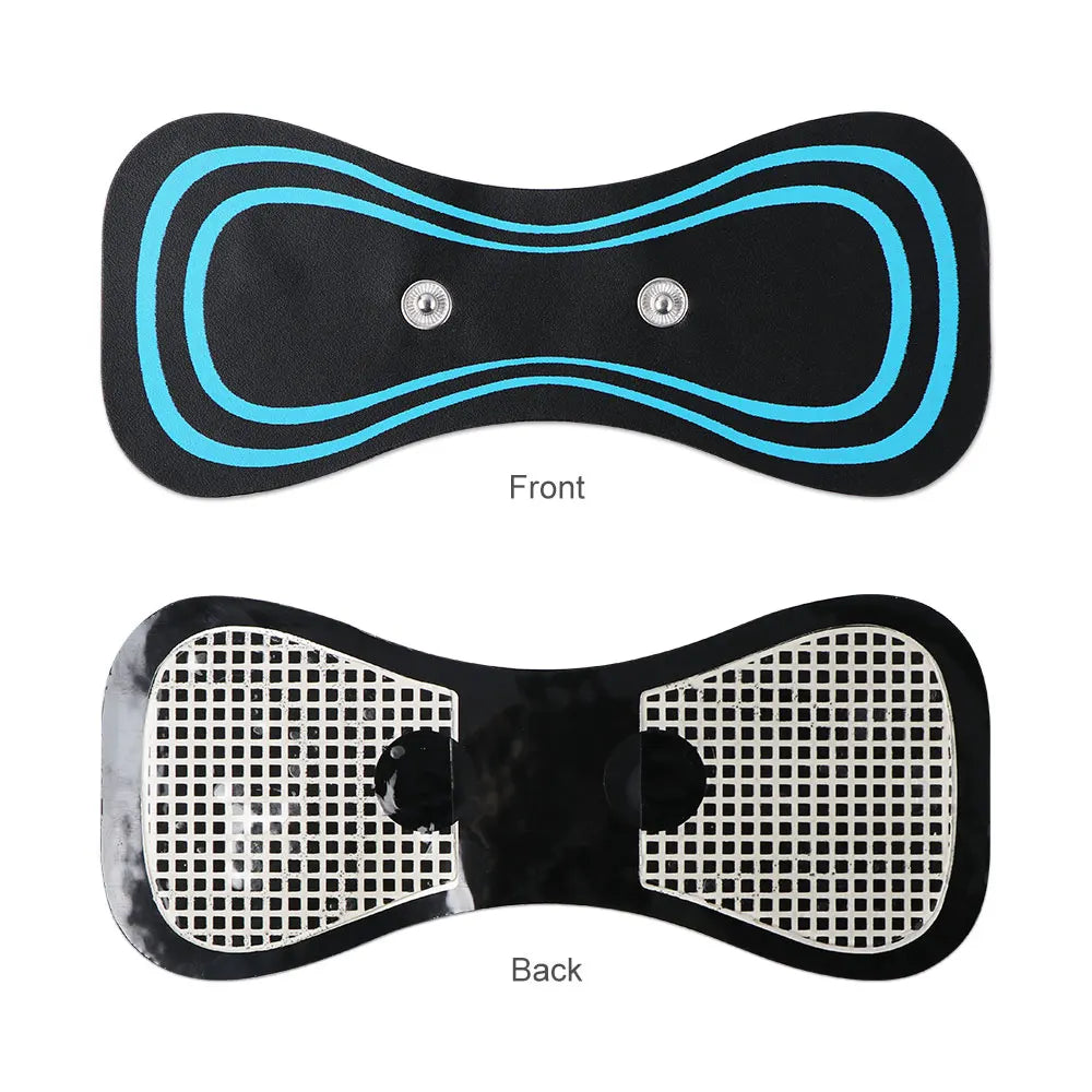 EMS Cervical Spine Massager Mini Electric Neck Massager Tens Low Pulse Neck Back Body Muscle Stimulator Arm Leg Relaxation Pads