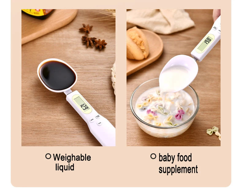Pet Food Scale Digital Display Kitchen Scale LCD Electronic Precision Weighing Tool Dog Cat Feeding Food Measuring Spoon