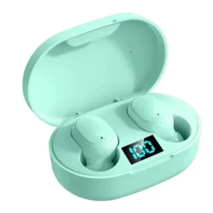 E6S Wireless  Noise Cancelling Bluetooth Earphones With Microphone