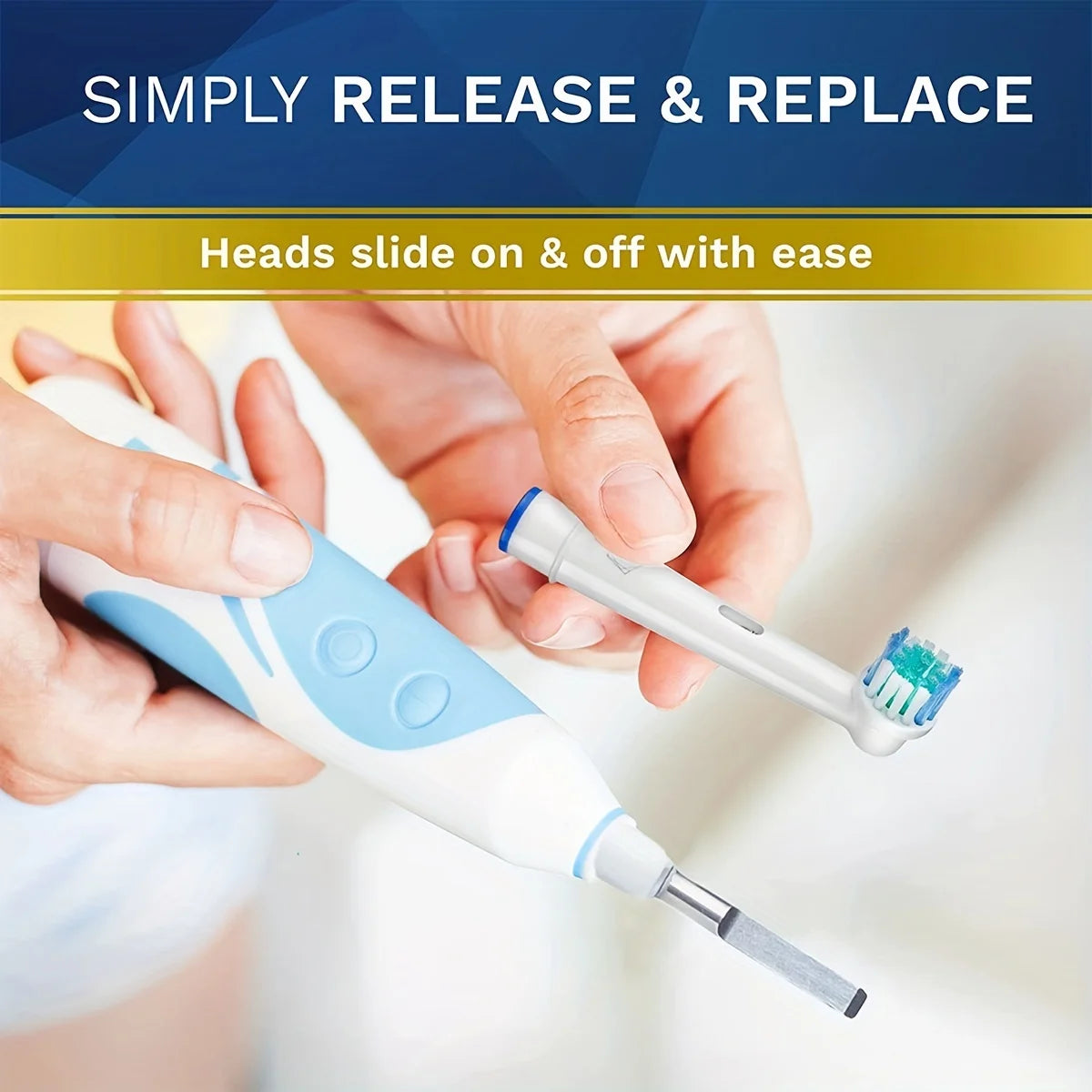 4/12/16/20 Pcs Electric Toothbrush Replacement Brush Heads Compatible with Oral-B Braun Professional - Soft Bristles Dental Care
