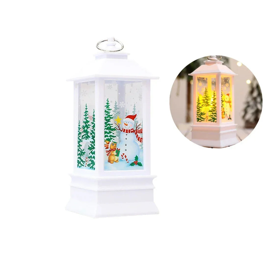 Santa's Glow Lantern - Magical Christmas Wind Light