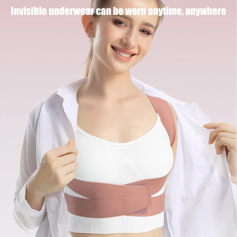 Adjustable Back Brace - Spine Support Belt for Adults