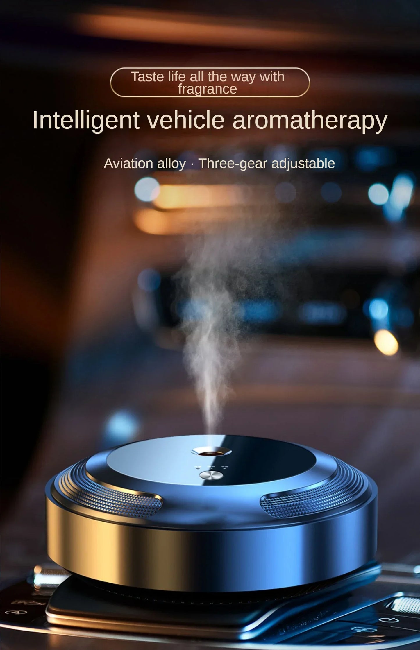 Smart Car Air Freshener Fragrance Diffuser Car Mist Humidifier Essential Oil Diffuser Aromatherapy Interior Accessories