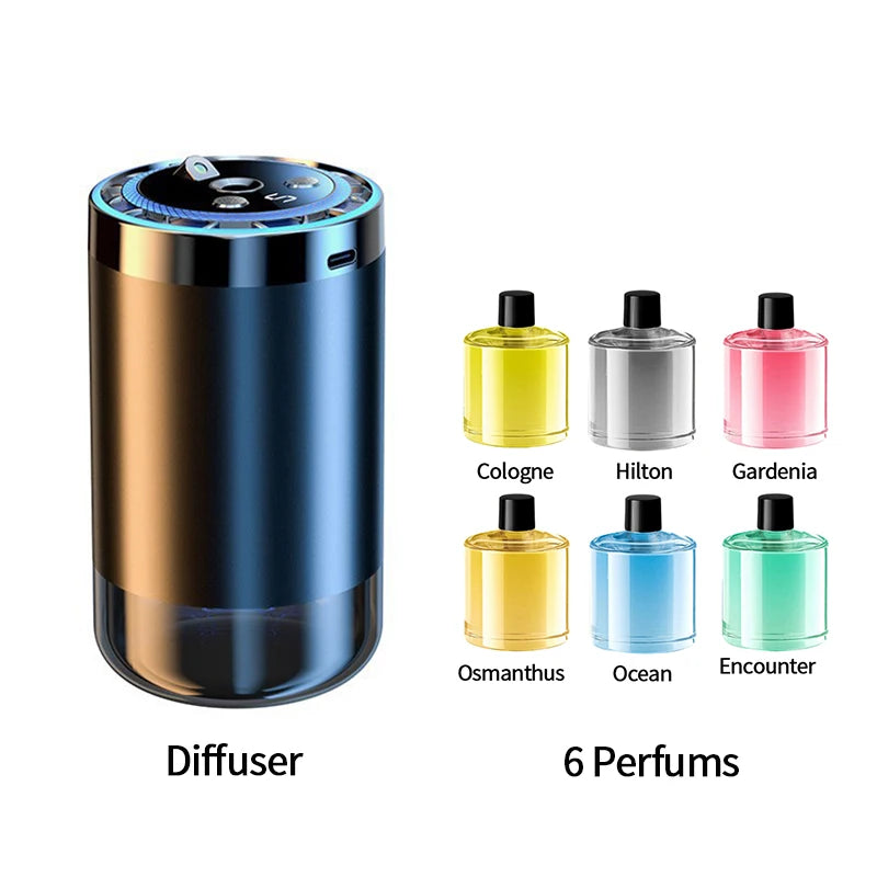 Car Air Diffuser Fragrance Humidifier Aroma Odor Eliminat Removing Car Air Fresheners Perfume Essential Oil Diffuser Humidifier