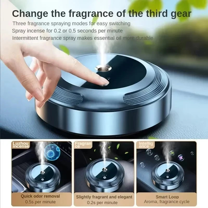 Smart Car Air Freshener Fragrance Diffuser Car Mist Humidifier Essential Oil Diffuser Aromatherapy Interior Accessories