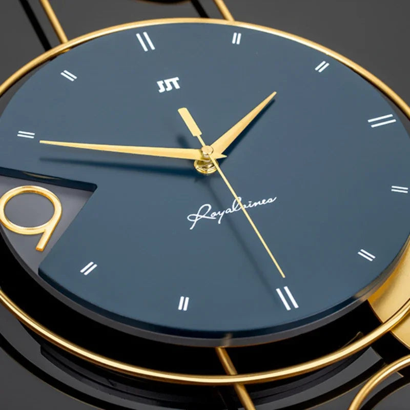 Luxury Living Room Modern Simple Wall Clock Home Decoration When Wall Clocks Creative Quartz Clock Ornaments Home Accessories