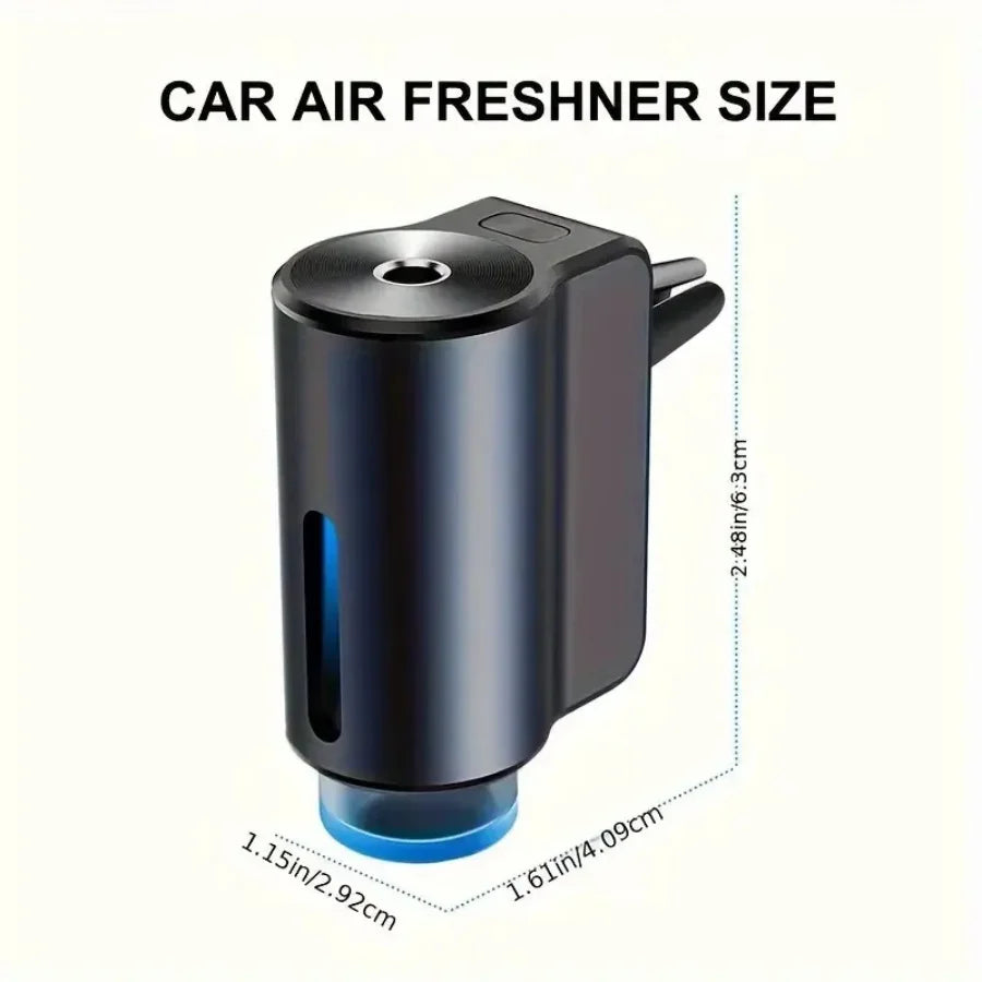 Car Air Freshener With Three Adjustable Intensity Levels, Car Aroma Diffuser, Portable- Freshener Perfume Fragrance
