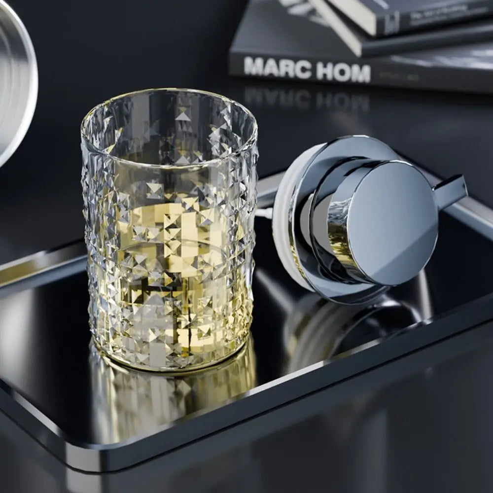 Practical Press Type Soap Dispenser Seal Elegant Soap Pump Jar Luxury PET Lotion Bottle Home