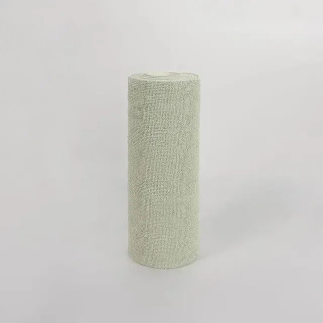 Reusable Cleaning Wipe Household Kitchen Cloth Microfiber Towel Rolls Dish Rags Wash Paper Towel Replacement 1 Roll of 20 Sheets