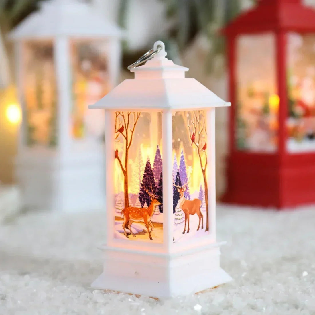 Santa's Glow Lantern - Magical Christmas Wind Light