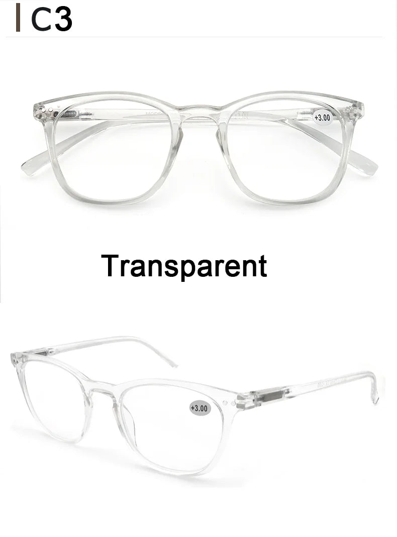 Classics Round Frame Fruit Hard Candy Style Color Reading Glasses For Men And Women Are Comfortable Light And Fashionable Reader