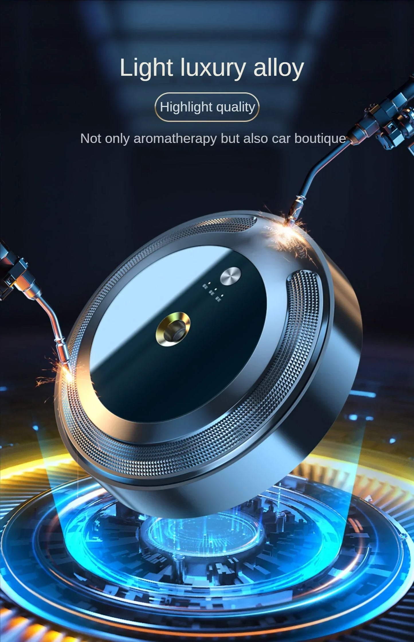 Smart Car Air Freshener Fragrance Diffuser Car Mist Humidifier Essential Oil Diffuser Aromatherapy Interior Accessories