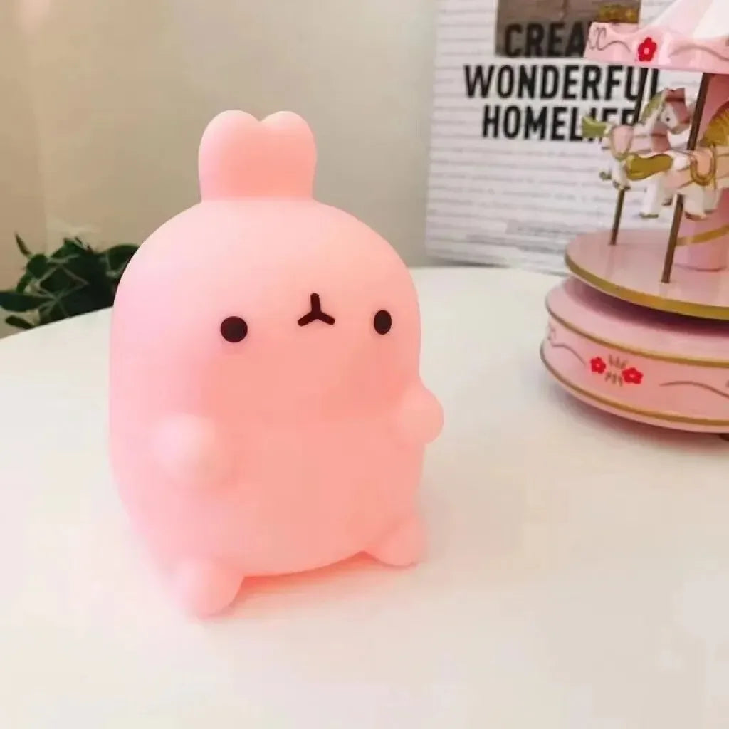 Rabbit Night Light – Cute Battery-Powered LED Lamp for Bedroom or Gifts