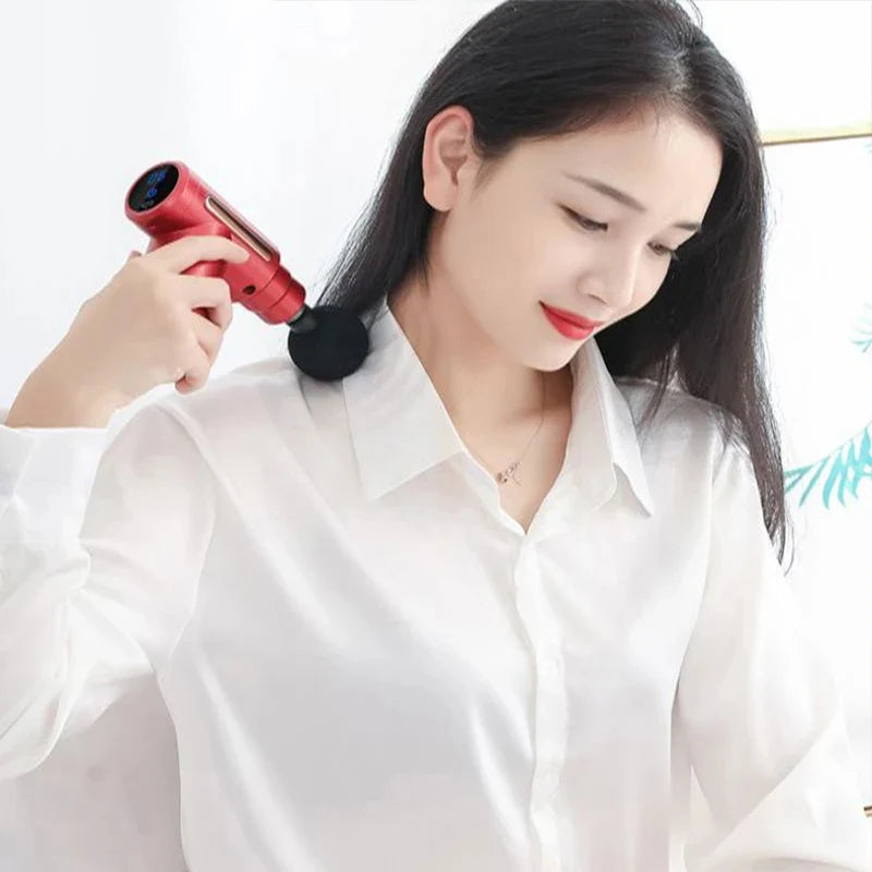 PowerPulse™ Mini Massage Gun – Smart Relief in the Palm of Your Hand