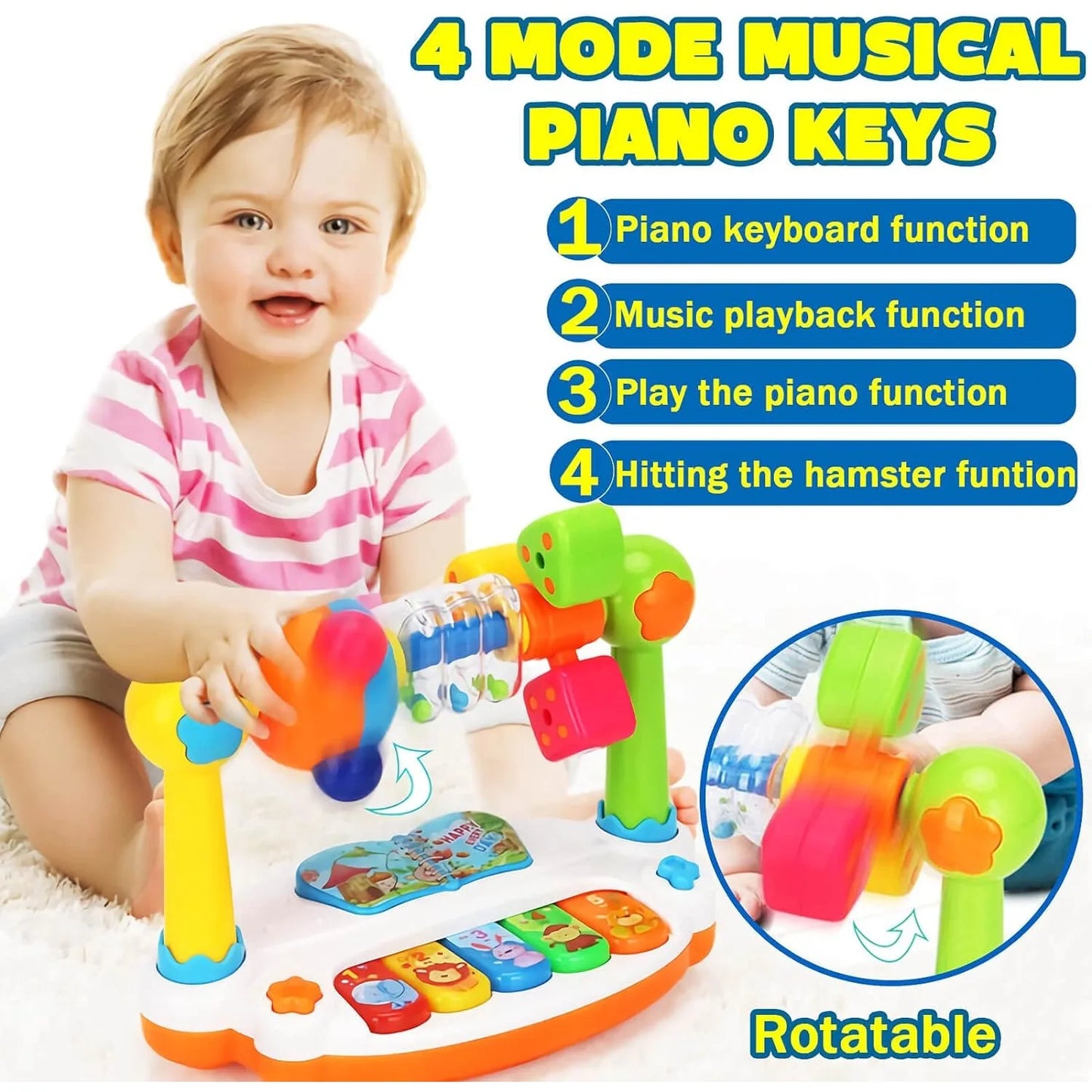 BabyBeats Light & Sound Music Station