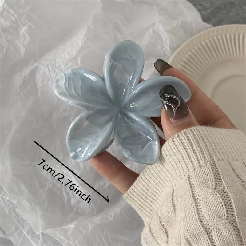 Flower Claw Clip