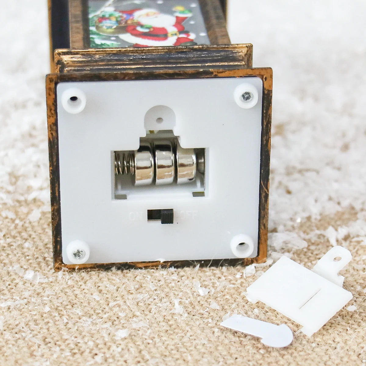 Christmas Lantern Light Merry Christmas Decorations for Home 2025 Christmas Tree Ornaments Xmas Gifts New Year 2026