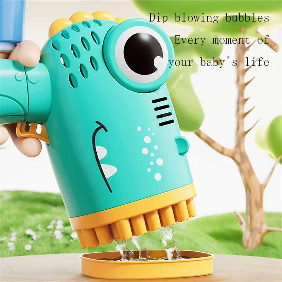 40 hole Dinosaur Bubble Gun