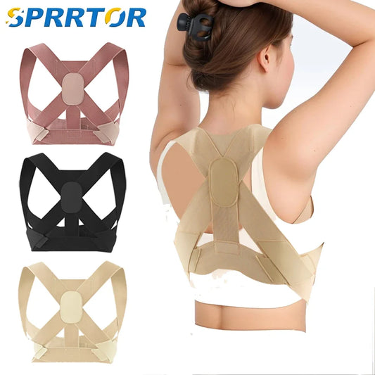 Adjustable Back Brace - Spine Support Belt for Adults