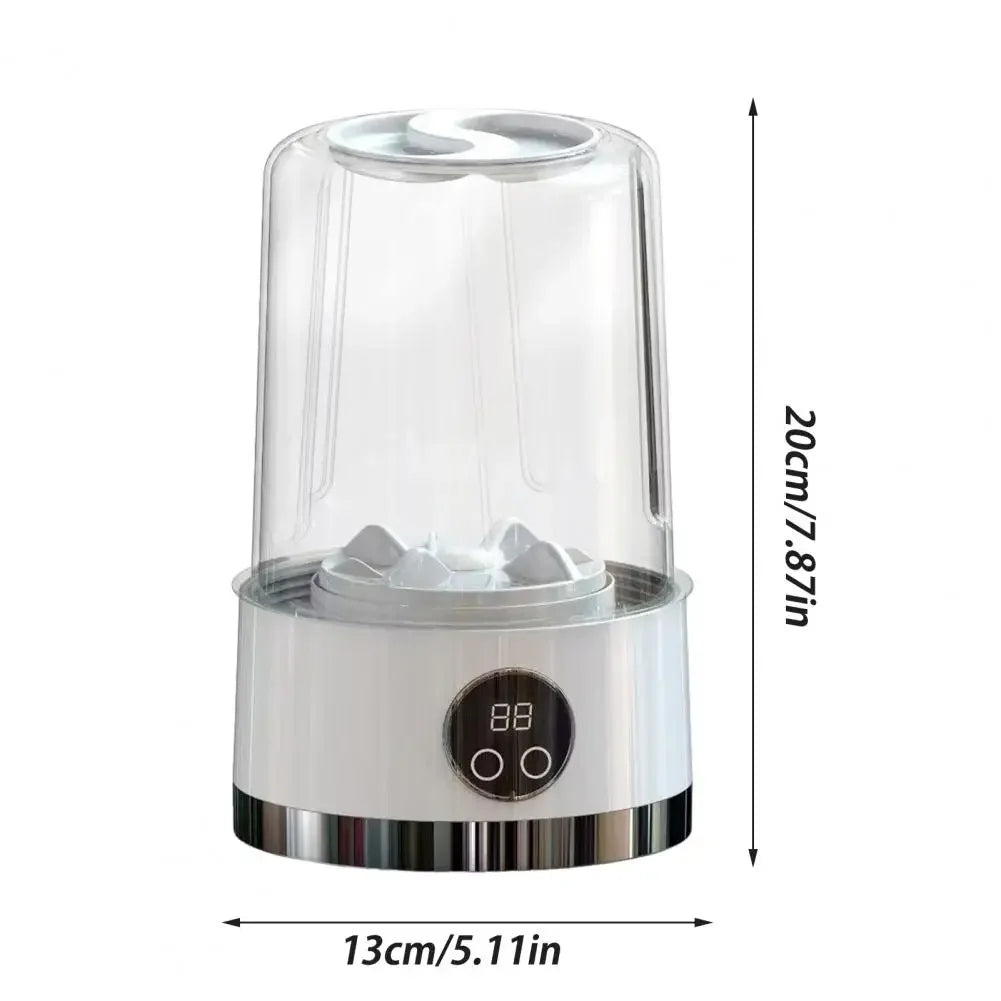 Portable Cordless Washing Machine,USB Rechargeable, Mini Washer For /Underwear/Socks/Baby Clothes Home Travel Laundry Bucket