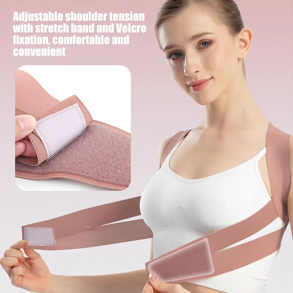 Adjustable Back Brace - Spine Support Belt for Adults