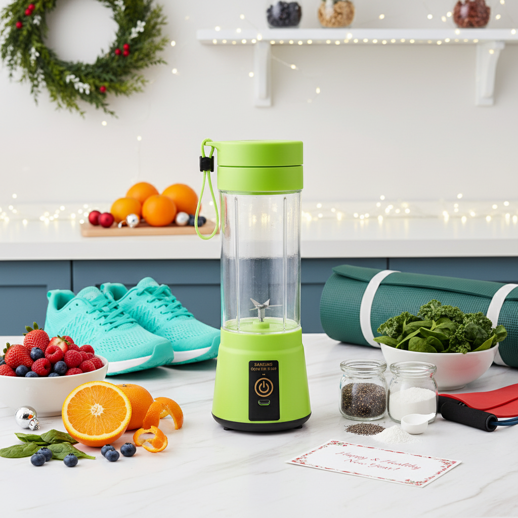 FreshSip™ Mini Blender – Portable USB Juicer for Smoothies, Shakes & Fresh Fruit