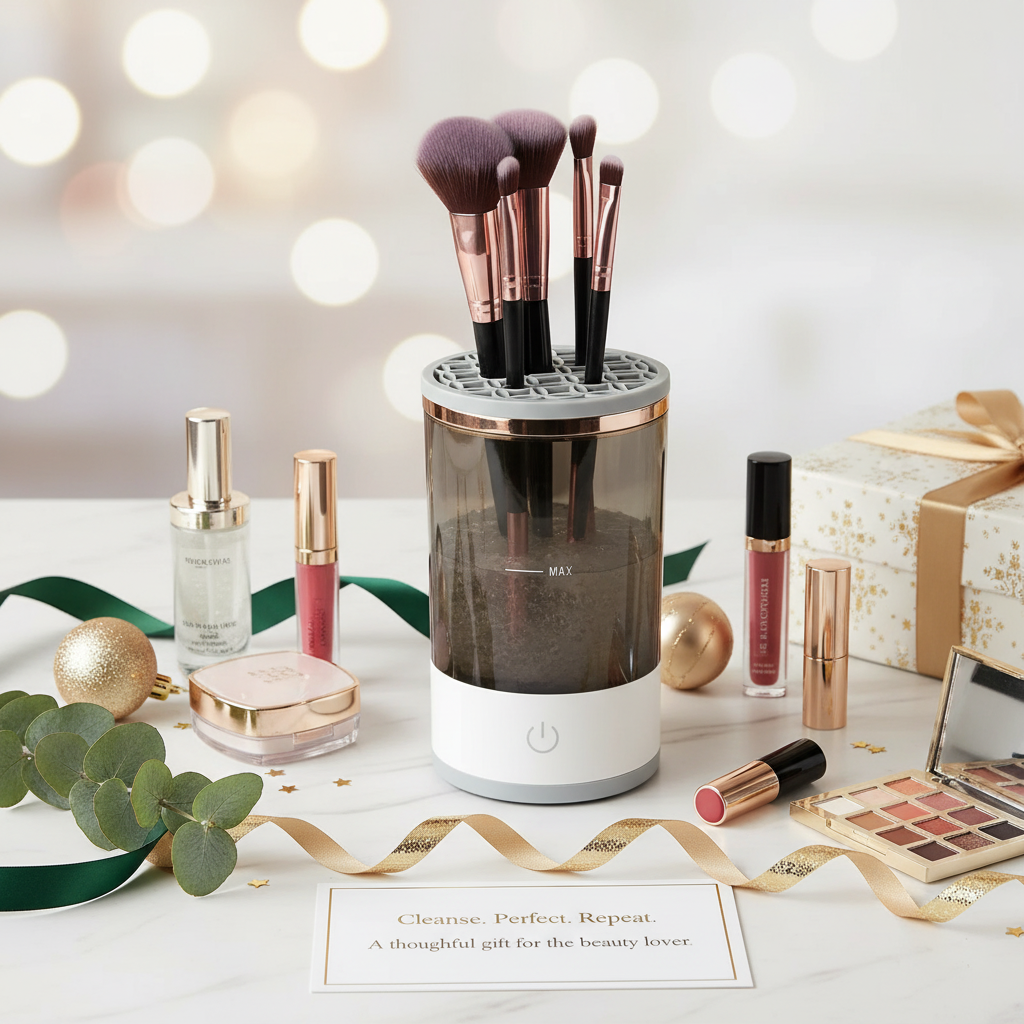 USB Electric Makeup Brush Cleaner – Fast, Mess-Free Cleaning in Seconds